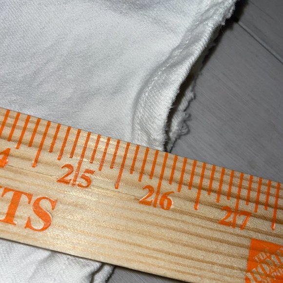 AGOLDE Riley High Rise Straight Crop White Denim Women's Size 30 - Picture 12 of 12